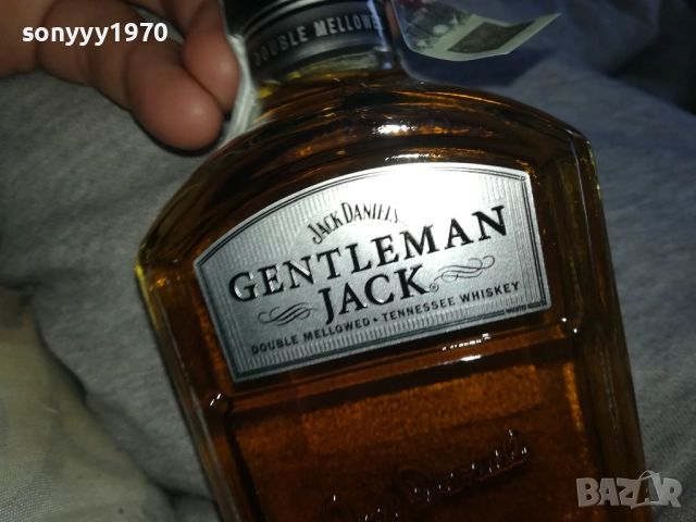 GENTLEMAN JACK-ПРАЗНО ШИШЕ ЗА КОЛЕКЦИЯ 1410251956, снимка 4 - Колекции - 52055616