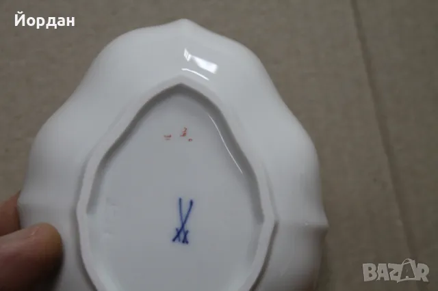 Немска порцеланова чиния ''Meissen'', снимка 10 - Колекции - 48473927