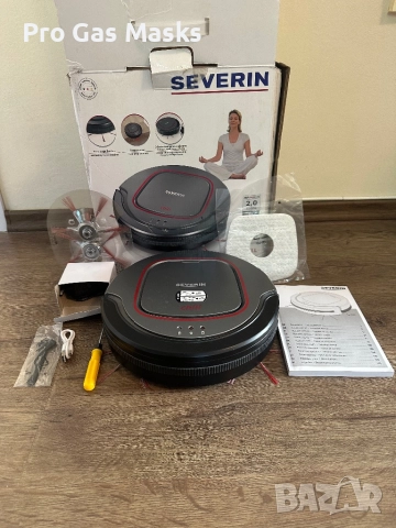 Прахосмукачка Робот Немска Severin Chill Детектор за стълби Автоматизирана Чисто Нова Батерия, снимка 8 - Прахосмукачки - 51522924