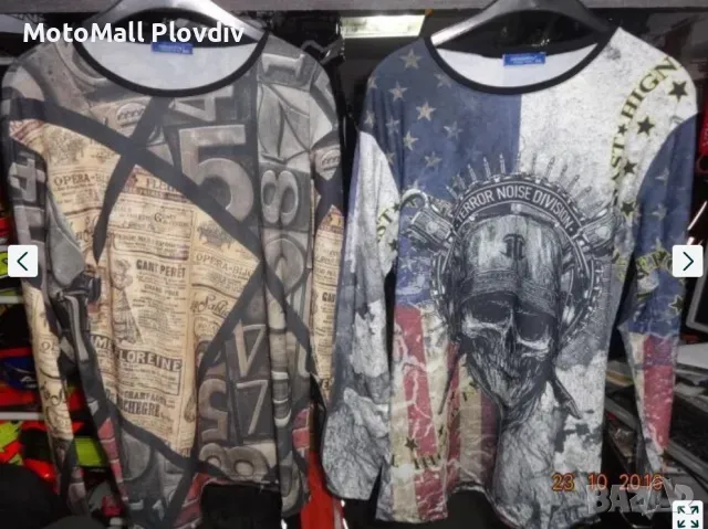 Фланела нова мото чопър рокер череп черепи m l xl xxl мотор, снимка 9 - Аксесоари и консумативи - 49315750