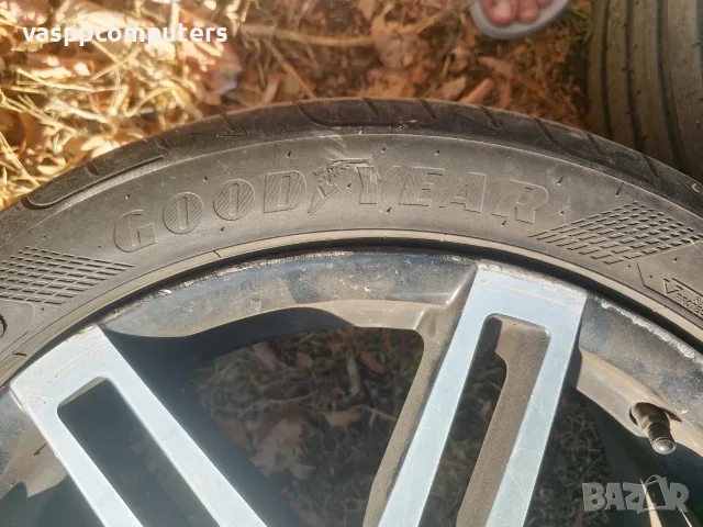 4 бр. джанти с гуми WV Skoda AUDI R18 5X112 8J ET42 66.6, снимка 6 - Гуми и джанти - 56090956