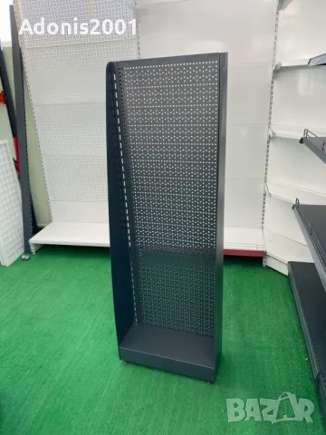 Нови метални перфомодулни стелажи, снимка 2 - Стелажи и щандове - 48723640