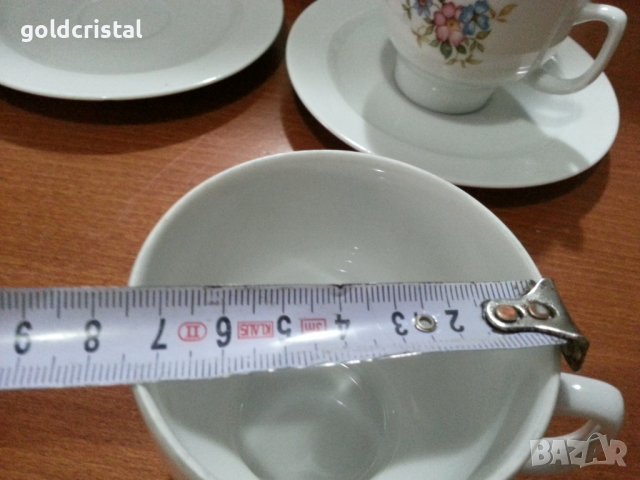 стар немски порцелан Бавария чаши за чай кафе , снимка 7 - Антикварни и старинни предмети - 42769195