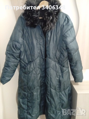 Дълго зимно яке. XL., снимка 3 - Якета - 52175648