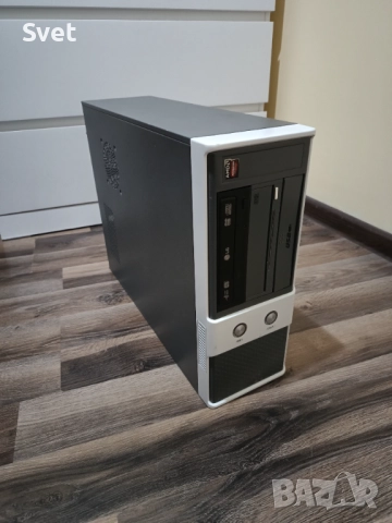 AMD 4 ядрен компютър с 4 GB RAM и Windows 10