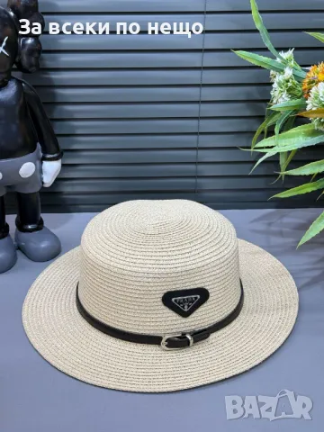 Prada👒Loewe👒Chanel Плажна Шапка Тип Капела - Налични Различни Цветове Код E24, снимка 9 - Шапки - 50214588