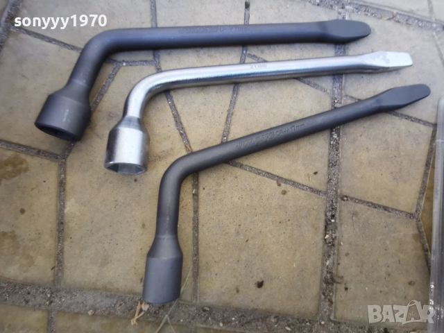 КЛЮЧ ЗА ГУМИ 17 19 21ММ 2203261717, снимка 3 - Аксесоари и консумативи - 53936786