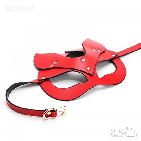 Еротична маска за лице , секси маска - Секси коте - Red, снимка 2 - Други - 38563817