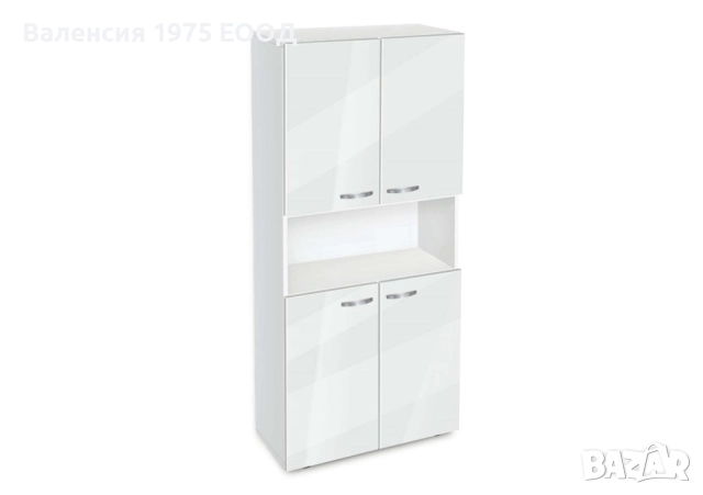 Етажерка Ава 5 с две или четири вратички гланц, снимка 16 - Етажерки - 29557939