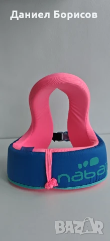 Детска плувна жилетка Nabaiji SWIMVEST+, розов/син от Декатлон, снимка 2 - Водни спортове - 51328212