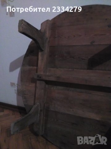 Софра паралия,стара дървена маса в много добро състояние., снимка 7 - Антикварни и старинни предмети - 39284557