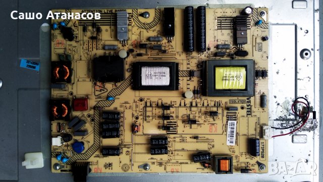 TELEFUNKEN T39FX182DLBP със счупена матрица ,17MB82S ,17IPS20 ,VES390UNDA-01 ,T390HVN04.0 CTRL BD, снимка 6 - Части и Платки - 34104203