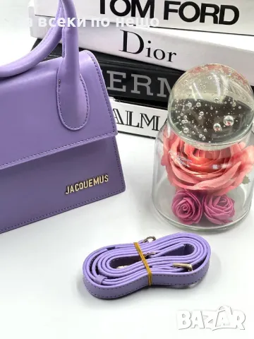 JACQUEMUS Дамска Чанта 19 х 16 см. - Налични Различни Цветове Код D1716, снимка 2 - Чанти - 48887541