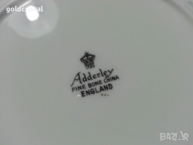 английски фин костен порцелан чинии , снимка 5 - Антикварни и старинни предмети - 54336262