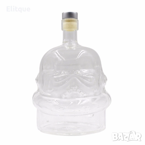 Стъклена бутилка шише Star Wars Stormtrooper - Стар уорс Артикул, снимка 5 - Други стоки за дома - 52817016