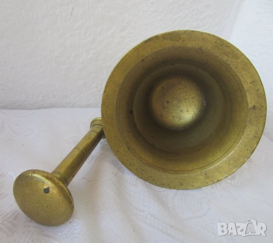 Хавани, хаванче, чутура, чутури: ГОЛЯМ месинг бронз  СТАР хаван метал, хаванче , снимка 6 - Други - 42485661