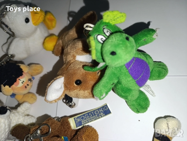 Лот дребни плюшени играчки ключодържател , снимка 9 - Плюшени играчки - 52406175