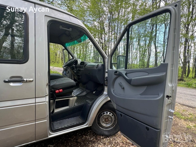 Продавам mercedes sprinter 216 2003 година 163 коня , снимка 11 - Бусове и автобуси - 54290489