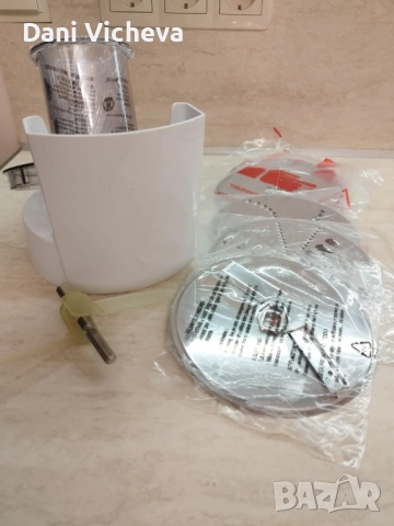 Bosch MUZ5VL1, комплект Veggieleve, 5 диска Аксесоар за MUM5, снимка 5 - Кухненски роботи - 52812863