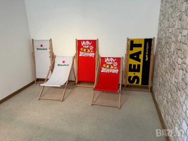 Плажни столове/ шезлонги , снимка 4 - Столове - 44380474