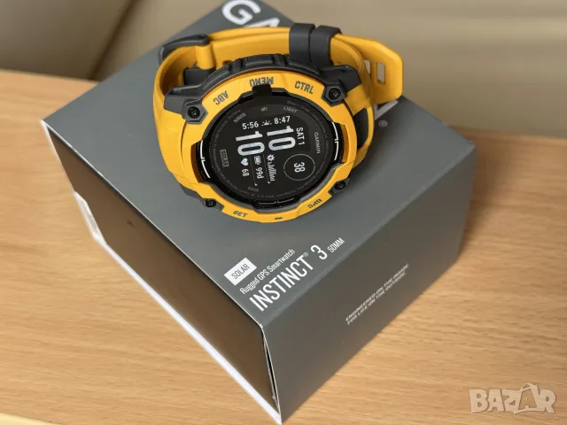 Garmin instinct 3 solar 50mm Нов, снимка 3 - Смарт часовници - 56505499