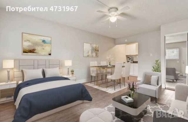 Тристаен апартамент Гагарин, снимка 3 - Апартаменти - 53884832