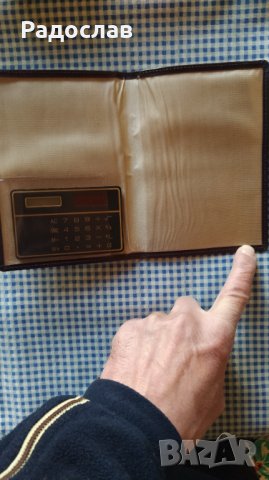 калъф за документи с калкулатор , снимка 3 - Други - 44207416