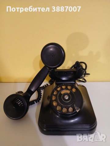 Телефон-Стар/Шайба/Бакелит/Винтидж, снимка 2 - Антикварни и старинни предмети - 53915639