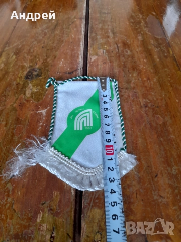 Старо флагче,флаг ДФС Люлин, снимка 2 - Други ценни предмети - 51882221