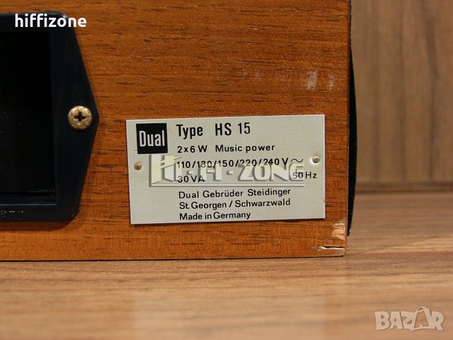 ГРАМОФОН   Dual hs 15 , снимка 13 - Грамофони - 35226060