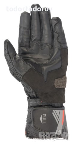 Промоция Кожени мото ръкавици ALPINESTARS SP-8 V3 AIR ORANGE/BLACK, снимка 3 - Аксесоари и консумативи - 40634930