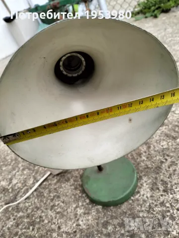 Настолна ретро лампа, снимка 3 - Антикварни и старинни предмети - 49845569