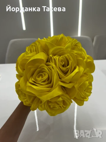 Уникални букети от сатенени рози за вашия специален повод , снимка 3 - Други - 50980991