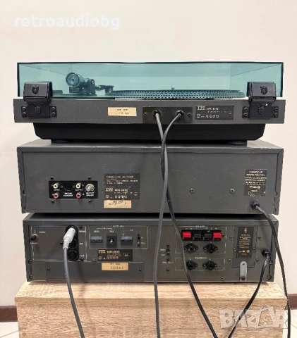 🔉Винтидж аудио сет ITT - ресийвър 8033, Дек 8021, грамофон 8012🔉, снимка 8 - Аудиосистеми - 54126649