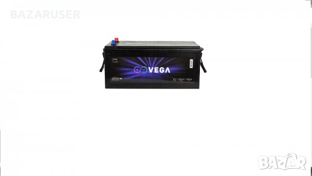 Акумулатор Vega SMF 225H24 Ca/Ca,12V 225Ah 1130A/020211/Гаранция 18 месеца