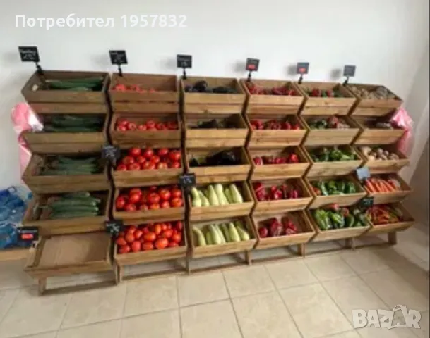 Уникални стъпаловидни стелажи