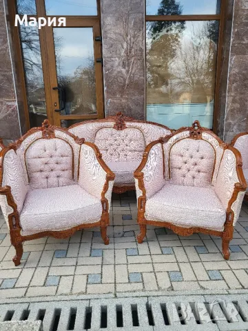 Холна гарнитура 017, снимка 2 - Дивани и мека мебел - 49321430