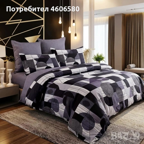 🛏️ Луксозно спално бельо – Ранфорс (6 части), снимка 3 - Спално бельо - 53878531