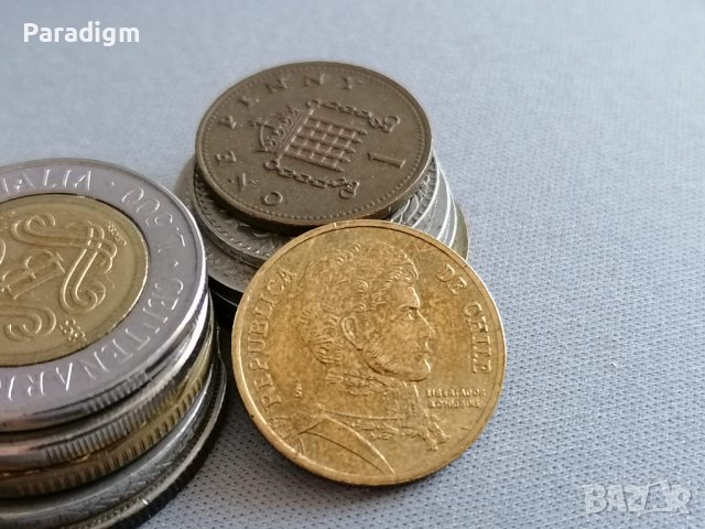 Монета - Чили - 10 песос | 2011г., снимка 2 - Нумизматика и бонистика - 39302412