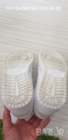 Nike Air Jordan 1 Retro Tripple White Mens Size 46/30 UK11 US 12 ОРИГИНАЛ!, снимка 5 - Кецове - 39872514