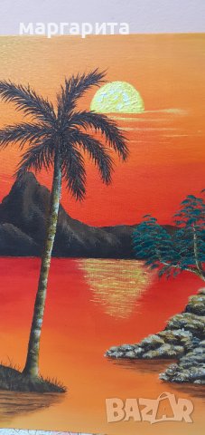 авторска картина акрилни бои, снимка 3 - Картини - 38261577