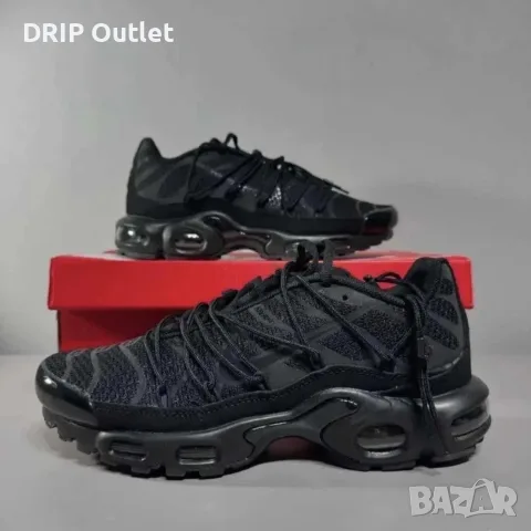 !НОВИ! Nike Air Max Plus 'TN' | Utility Black | + КУТИЯ