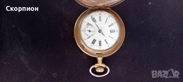 Швейцарски джобен часовник - K.ROSKOPF - PATENT - ПРОМОЦИЯ , снимка 9 - Джобни - 51777742