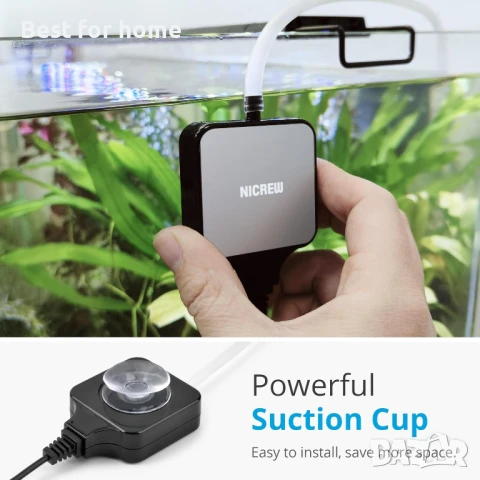 Ултра тиха аераторна помпа с единичен изход, снимка 4 - Водни помпи - 51054948