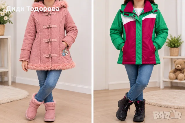 Разпродажба на детски дрехи и якета