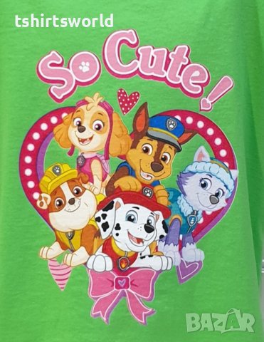 Нова детска тениска с дигитален печат PAW Patrol (Пес патрул) - So Cute, снимка 12 - Детски тениски и потници - 37494639