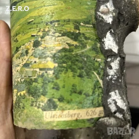 Декорирано шише Германия, снимка 12 - Антикварни и старинни предмети - 56116530