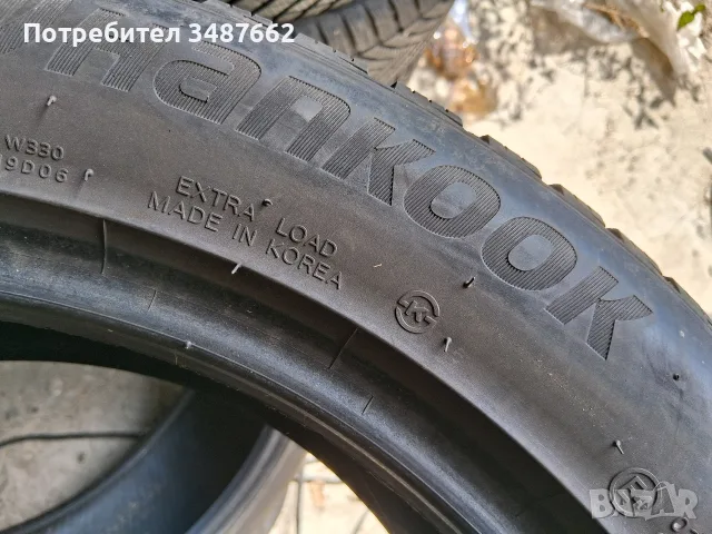 215 55 18 HANKOOK 4броя зимни , снимка 4 - Гуми и джанти - 56105027