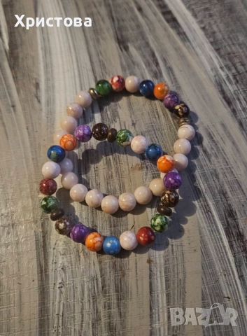 Кехлибар , гердан и гривни, снимка 3 - Гривни - 52543914