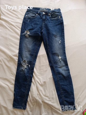 XS/S Only накъсани дънки , снимка 5 - Дънки - 51780269